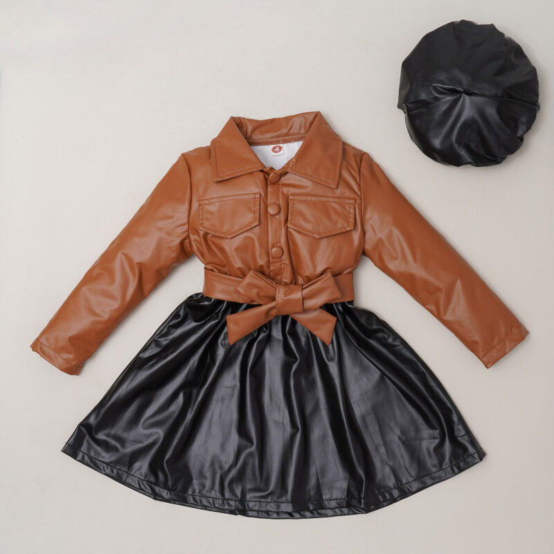 Vestido Cuerina